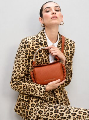 Lola Casademunt Mini Crossbody Bag Camel