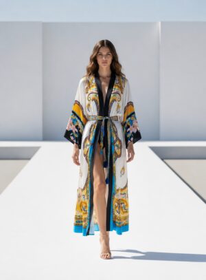 Island Whisper Maxi Kimono by Eirianna The Brand